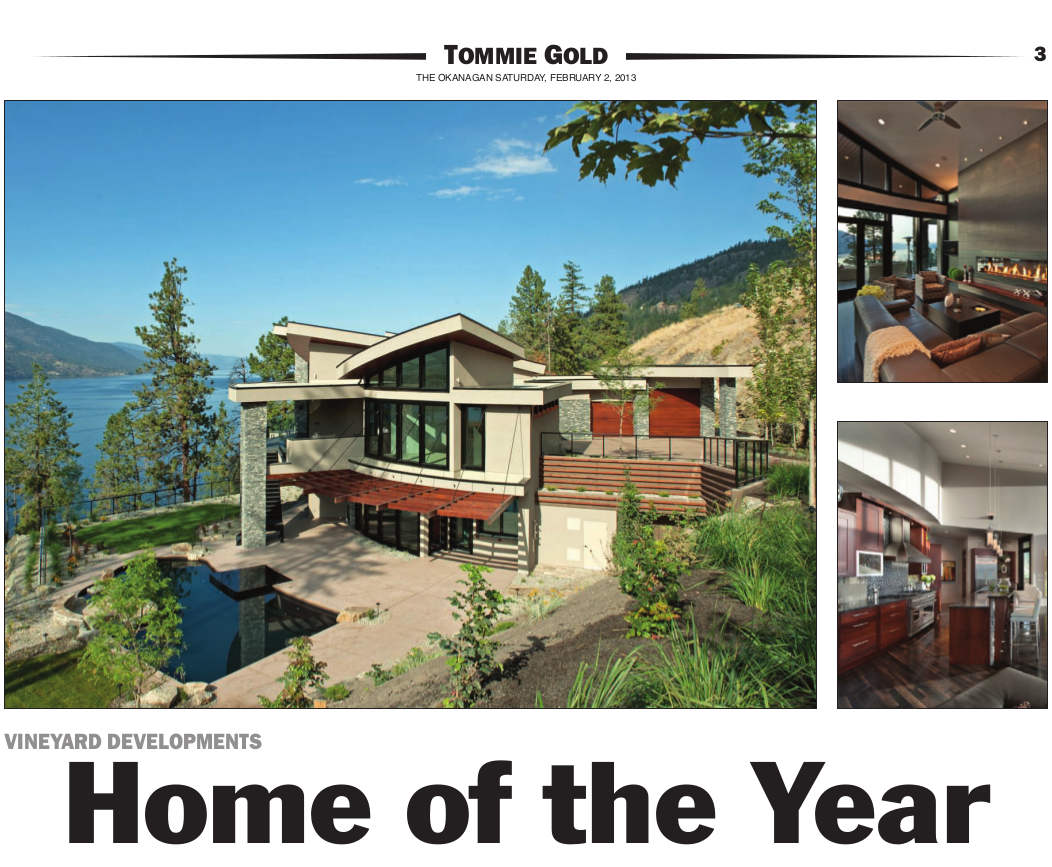 home of the year Home of the Year 2012